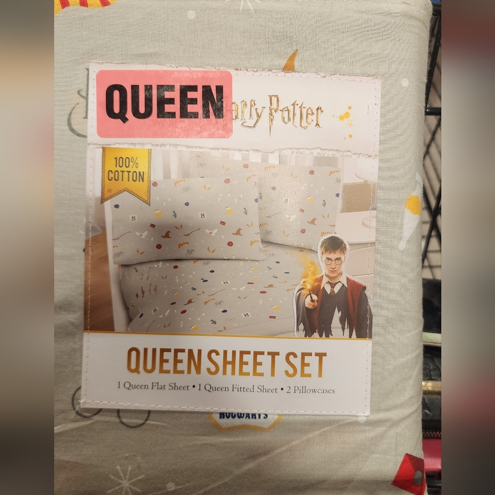 Harry potter sheet set Queen.